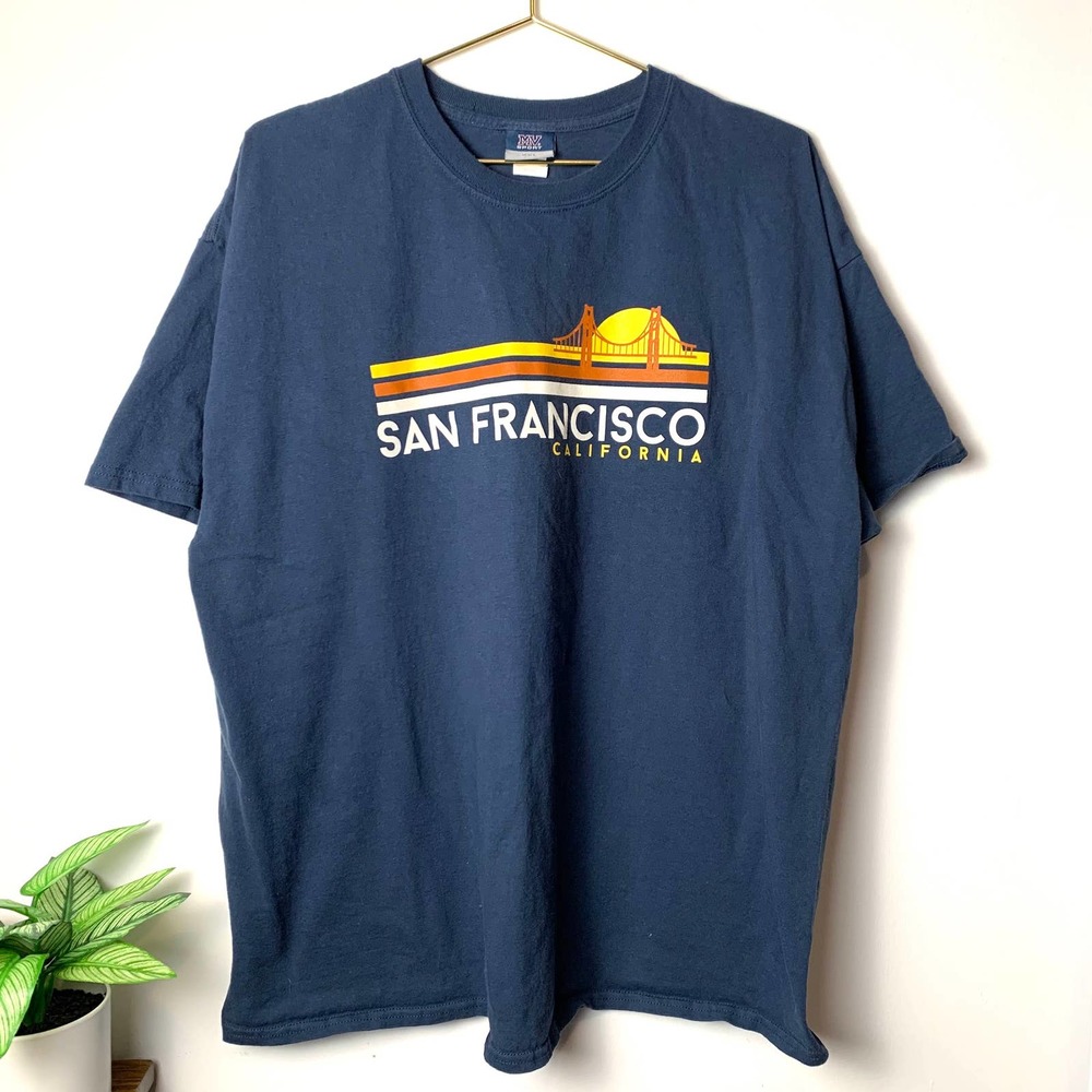 Vintage 90s San Francisco California T-shirt- XXL